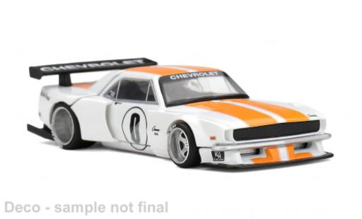 Chevrolet Camaro 1/64 Mini GT Kaido Works TA V1 weiss/orange 1979 1:64