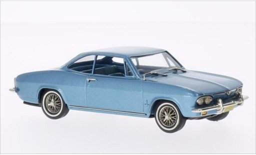 Chevrolet Corvair Coupe 1/43 Brooklin Monza metallic blue 1967 diecast model cars
