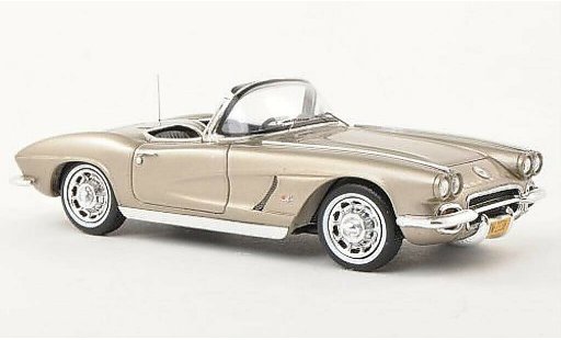 Chevrolet Corvette Convertible 1/43 Spark C1 C1 beige 1962 diecast model cars