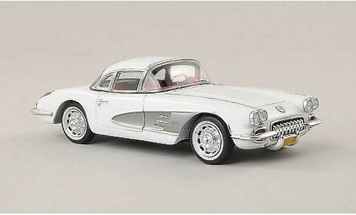 Chevrolet Corvette Convertible 1/43 Spark C1 (C1) Hardtop white/grey 1960 diecast model cars