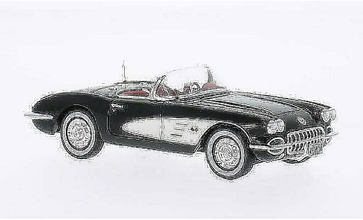 Chevrolet Corvette Convertible 1/43 Neo C1 C1 black/white 1959 diecast model cars