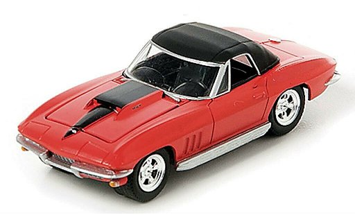 Chevrolet Corvette Convertible 1/64 Greenlight C2 (C2) red/black 1967 diecast model cars