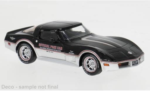 Chevrolet Corvette 1/43 IXO (C3) schwarz/silber 1980 1:43 diecast model cars