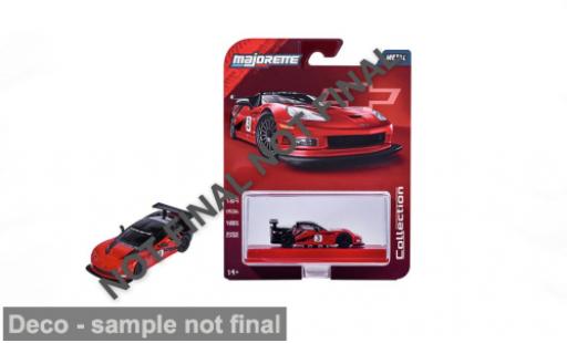 Diecast model cars Chevrolet Corvette C6.R rot 2005 1/64 Majorette