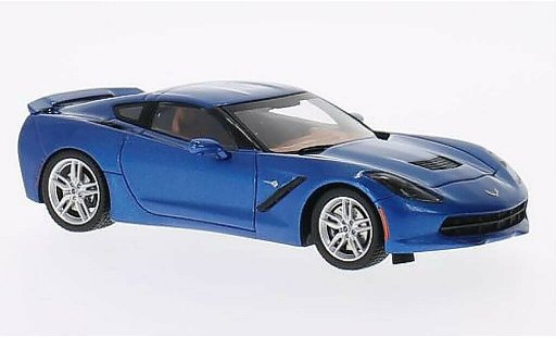 Chevrolet Corvette Coupe 1/43 Spark C7 C7 blue 2014 diecast model cars