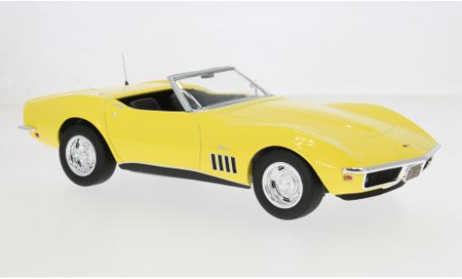 Chevrolet Corvette 1/18 Norev Cabriolet gelb 1969 1:18
