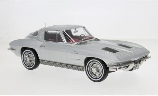 Chevrolet Corvette 1/18 Norev Sting Ray silber 1963 1:18