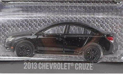 Chevrolet Cruze Sedan 1/64 Greenlight black 2013 diecast model cars