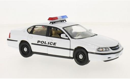 Diecast model cars Chevrolet Impala 1/24 Welly Police 1:24 Chevrolet Impala 1/24 Welly Police 1:24 diecast model cars