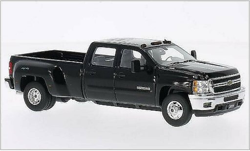 Chevrolet Silverado pickup 1/43 GLM 3500HD black 2011 diecast model cars