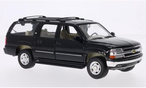 Chevrolet Suburban 1/24 Welly schwarz 1:24 diecast model cars