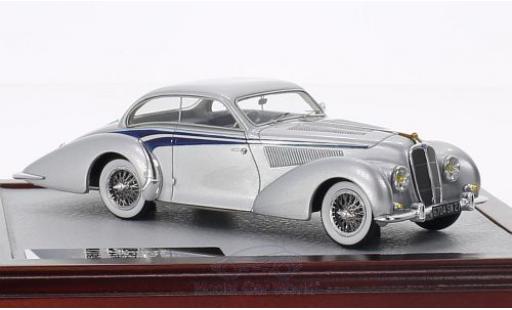 Delahaye 135 1/43 Chromes MS Coupé Langenthal grey/blue 1947 sn800490 diecast model cars