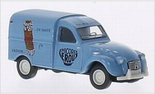 Citroen 2CV Fourgonnette 1/87 Brekina AZU Chicoree (F) diecast model cars