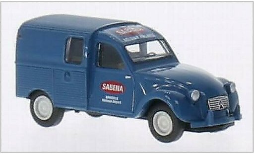Citroen 2CV Fourgonnette 1/87 Brekina AZU Sabena (B) diecast model cars