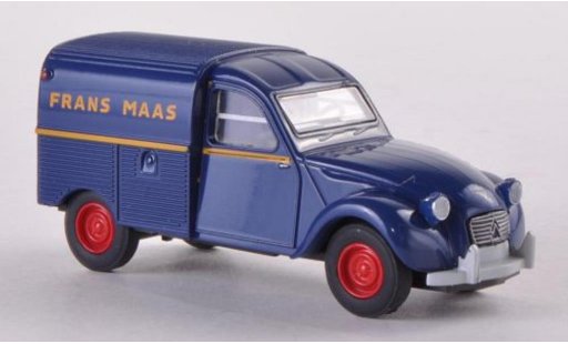 Citroen 2CV Fourgonnette 1/87 Brekina vanente Frans Maas (NL) diecast model cars