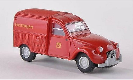 Citroen 2CV Fourgonnette 1/87 Brekina vanente Posterijen (NL) diecast model cars