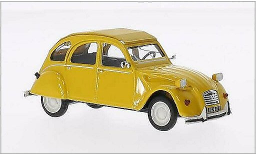 Citroen 2CV V6 1/43 Vitesse Club yellow 1981 diecast model cars