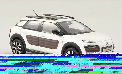 Citroen C4 Cactus SUV 1/43 Norev Cactus white/matt-brown 2014 diecast model cars