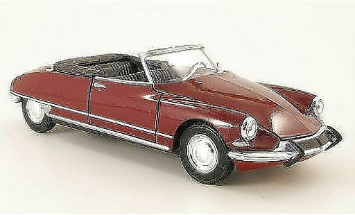 Citroen DS 19 1/24 Welly Convertible red open diecast model cars