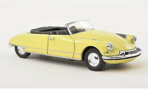 Citroen DS 19 1/43 Rio Convertible Usine yellow 1961 diecast model cars