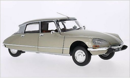 Citroen DS 23 1/18 Norev Pallas metallic beige 1973 diecast model cars