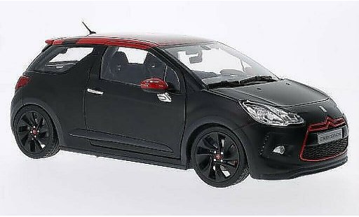 DS Automobiles DS3 Racing 1/18 Norev S.Loeb matt-black with rotem roof 2012 diecast model cars