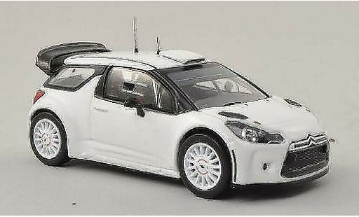 DS Automobiles DS3 WRC 1/43 IXO matt-white 2009 diecast model cars
