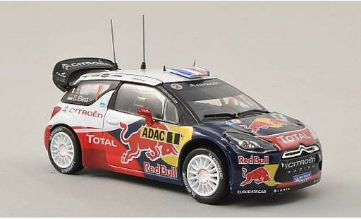 DS Automobiles DS3 WRC 1/43 Norev No.1 Red Bull / Total Rally Germany 2012 /D.Elena diecast model cars