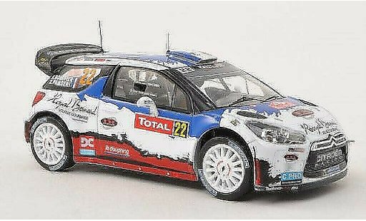 DS Automobiles DS3 WRC 1/43 IXO No.22 Rally Monte Carlo 2013 /X.Panseri diecast model cars
