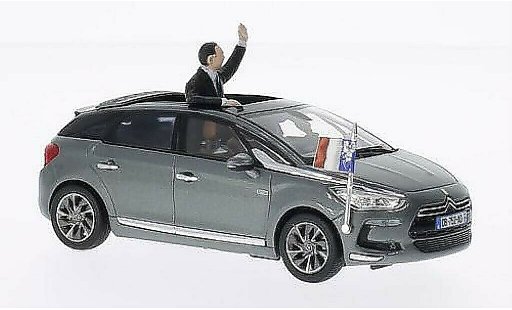 DS Automobiles DS5 Presidentielle 1/43 Norev Prasidentenfahrzeug with Figur 2012 diecast model cars