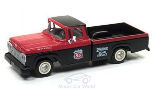 Diecast model cars Ford F-1 1/87 Classic Metal Works 00 Pick Up red/black Philips 66 Service 1960 Ford F-1 1/87 Classic Metal Works 00 Pick Up red/black Philips 66 Service 1960 diecast model cars