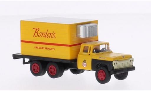 Diecast model cars Ford F-500 1/87 Classic Metal Works Box Truck Bordens 1960 Ford F-500 1/87 Classic Metal Works Box Truck Bordens 1960 diecast model cars