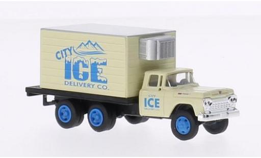 Diecast model cars Ford F-500 1/87 Classic Metal Works Box Truck City Ice Delivery Co. 1960 Ford F-500 1/87 Classic Metal Works Box Truck City Ice Delivery Co. 1960 diecast model cars