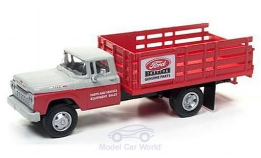 Diecast model cars Ford Stake Bed Truck 1/87 Classic Metal Works red/grey Tractor Parts 1960 Ford Stake Bed Truck 1/87 Classic Metal Works red/grey Tractor Parts 1960 diecast model cars