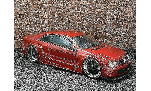 Mercedes Classe CL AMG DTM coupe 1/18 Maisto K street red candy diecast model cars