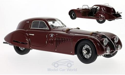 Diecast model cars Alfa Romeo 8C 1/18 CMC 2900 B Speciale Touring Coupe red RHD 1938 Alfa Romeo 8C 1/18 CMC 2900 B Speciale Touring Coupe red RHD 1938 diecast model cars