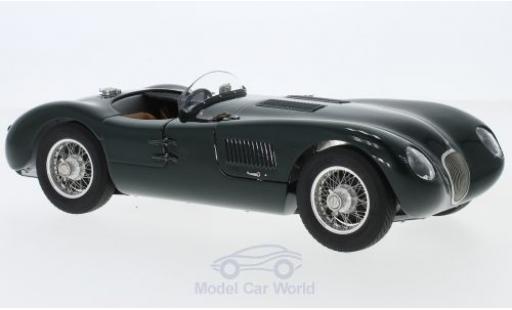 Jaguar C-Type 1/18 CMC green RHD 1952 diecast model cars