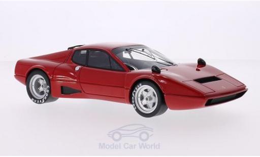 Diecast model cars Ferrari 365 1/18 CMF GT4 BB Competizione red Plain Body Version greyne Felgen abgedeckte Scheinwerfer ohne Heckspoiler Ferrari 365 1/18 CMF GT4 BB Competizione red Plain Body Version greyne Felgen abgedeckte Scheinwerfer ohne Heckspoiler diecast model cars