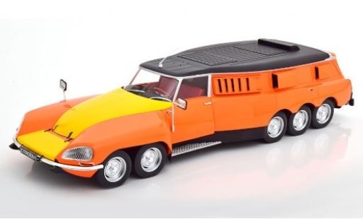 Diecast model cars Citroen DS 1/18 CMR PLR Break Mille Pattes orange/matt-black Michelin 1972 v�hicule de test Citroen DS 1/18 CMR PLR Break Mille Pattes orange/matt-black Michelin 1972 v�hicule de test diecast model cars