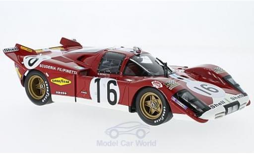 Diecast model cars Ferrari 512 1/18 CMR S No.16 24h Le Mans 1970 G.Moretti/C.Manfredini Ferrari 512 1/18 CMR S No.16 24h Le Mans 1970 G.Moretti/C.Manfredini diecast model cars