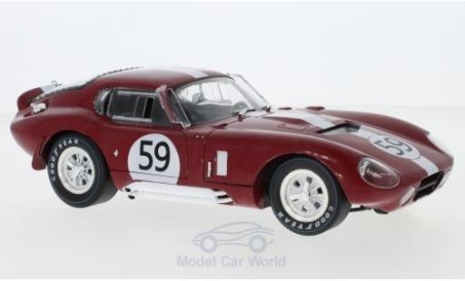 Diecast model cars Shelby Cobra 1/18 CMR Daytona Coupe No.59 24h Le Mans 1965 P.Harper/P.Sutcliffe Shelby Cobra 1/18 CMR Daytona Coupe No.59 24h Le Mans 1965 P.Harper/P.Sutcliffe diecast model cars