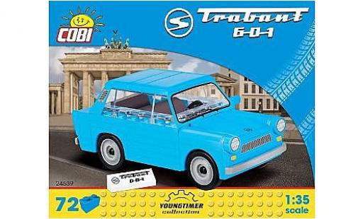 Diecast model cars Trabant 601 1/35 Cobi blue Bausteine Anzahl le Blöcke: 72 Trabant 601 1/35 Cobi blue Bausteine Anzahl le Blöcke: 72 diecast model cars