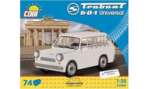 Diecast model cars Trabant 601 1/35 Cobi Universal white Bausteine Anzahl le Blöcke: 74 Trabant 601 1/35 Cobi Universal white Bausteine Anzahl le Blöcke: 74 diecast model cars