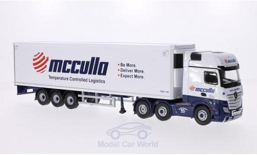 Diecast model cars Mercedes Actros 1/50 Corgi 2545 (MP4) RHD McCulla Kühlkoffersattelzug Mercedes Actros 1/50 Corgi 2545 (MP4) RHD McCulla Kühlkoffersattelzug diecast model cars