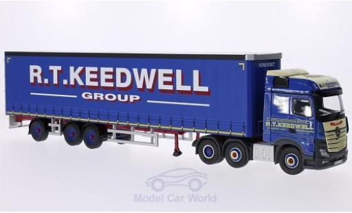 Diecast model cars Mercedes Actros 1/50 Corgi MP4 RHD R.T. Keedwell Group Gardinenplanen-Sattelzug ohne Vitrine Mercedes Actros 1/50 Corgi MP4 RHD R.T. Keedwell Group Gardinenplanen-Sattelzug ohne Vitrine diecast model cars