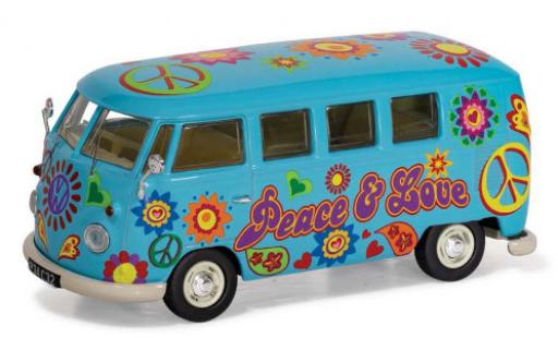 Diecast model cars Volkswagen T1 1/43 Corgi Camper Peace Love & Freedom Volkswagen T1 1/43 Corgi Camper Peace Love & Freedom diecast model cars