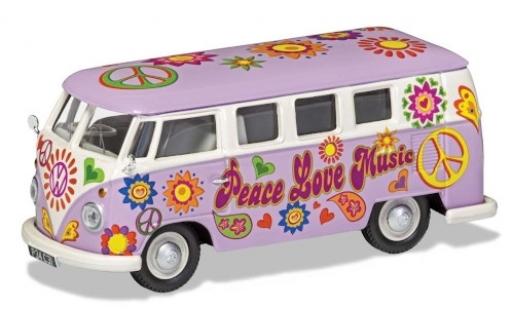 Diecast model cars Volkswagen T1 1/43 Corgi Camper Peace Love & Music Volkswagen T1 1/43 Corgi Camper Peace Love & Music diecast model cars