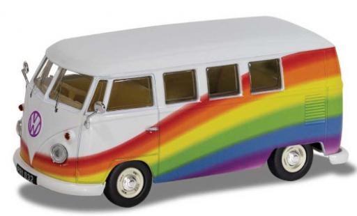 Diecast model cars Volkswagen T1 1/43 Corgi Camper Peace Love & Rainbows Volkswagen T1 1/43 Corgi Camper Peace Love & Rainbows diecast model cars
