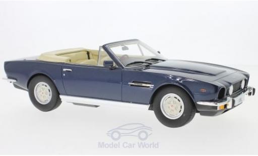 Diecast model cars Aston Martin V8 1/18 Cult Scale Models Volante metallic blue RHD 1978 Aston Martin V8 1/18 Cult Scale Models Volante metallic blue RHD 1978 diecast model cars