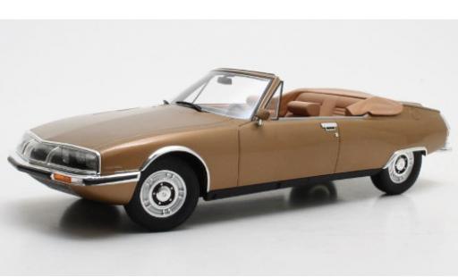 Diecast model cars Citroen SM 1/18 Cult Scale Models Mylord Chapron gold 1971 Citroen SM 1/18 Cult Scale Models Mylord Chapron gold 1971 diecast model cars